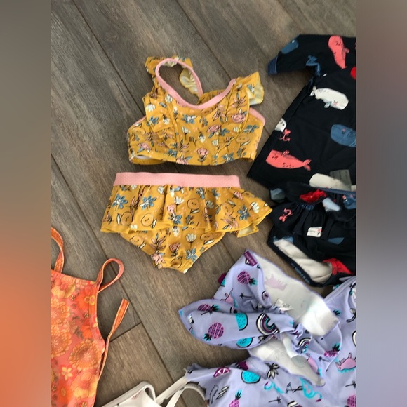 Lot 11x maillots de bain bb fille Souris-mini et autres 12/18 mois et + - Picture 6 of 7